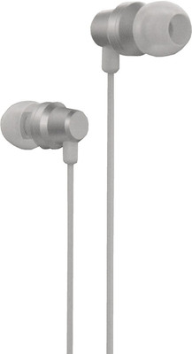 

Bell BELL- BLHFK-612 extreme durable Metal Subwoofer series Universal 3.5mm Headphone with MIC Wired Headset with Mic(Silver, In the Ear)