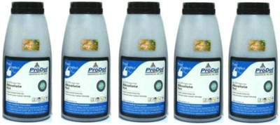 

ProDot Laserjet Dry Ink Powder Set of 5 Single Color Ink Toner Powder(Black)