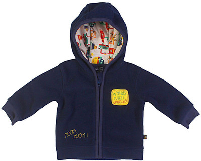 

FS Mini Klub Full Sleeve Solid Baby Boys Casual Jacket, Navy