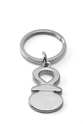 

New Sadar Bazar Little Boxing Bag Metal Keychain|Silver| Key Chain