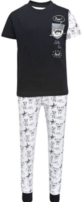 

FS Mini Klub Kids Nightwear Boys Cotton(White