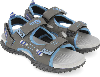 

Footfun by Liberty Boys Velcro Strappy Sandals(Blue