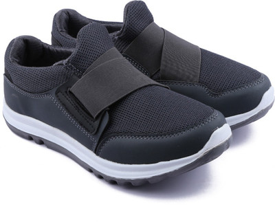 

Asian Boys Slip on Running Shoes(Grey