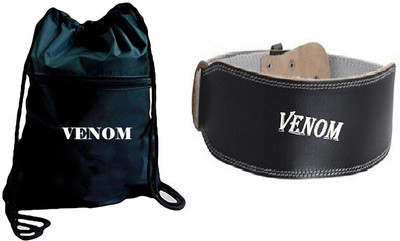 

Venom BACK PACK BAG AND 46 INCHES LEATHER FITNESS BELT Gym & Fitness Kit