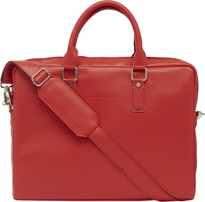 

MBOSS 15.6 inch Laptop Messenger Bag(Red)