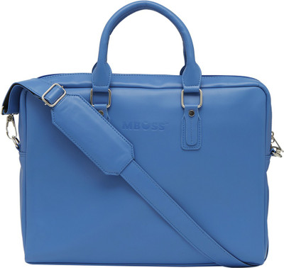 

MBOSS 15.6 inch Laptop Messenger Bag(Blue), Light blue