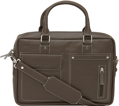 

MBOSS 14 inch Laptop Messenger Bag(Brown)