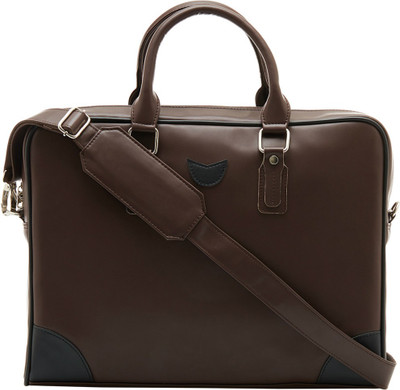 

MBOSS 15.6 inch Laptop Messenger Bag(Brown), Black;brown