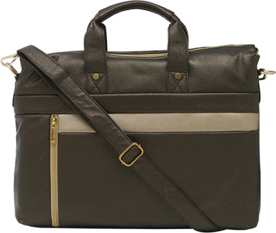 

MBOSS 15.6 inch Laptop Messenger Bag(Brown)
