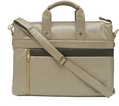 

MBOSS 15.6 inch Laptop Messenger Bag(Silver)