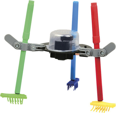 

UNTOLD 3 IN 1 Doodling Robot Graffiti Electrical Auto Drawing Machine Educational Science Kit(Multicolor)