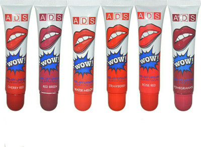 

ADS Peel off Matte Tint lip gloss Tattoo Lipstick Lip Stain(5 ml, Red, Pink, Brown)