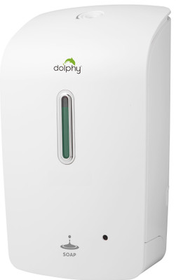 

Dolphy White Automatic Liquid 1000 ml Sensor Equiped Soap Dispenser(White)