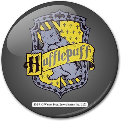 

Mc Sid Razz Official "Harry Potter " - Hufflepuff 2 in 1 [ Fridge Magnet + Bottle Opener ] ,licensed by Warner Bros Fridge Magnet Pack of 1(Multicolor)