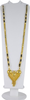 Radhekrishna golden silver ser 4 Alloy Mangalsutra