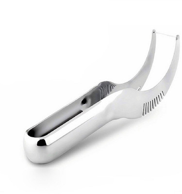 

RIANZ Stainless Steel Watermelon Fruit Dig Corer Cutter & Server Y Shaped Peeler(Silver)