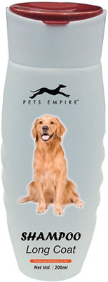 

Pets Empire long cat shampoo(200ml) Allergy Relief, Anti-dandruff, Anti-fungal, Anti-itching, Anti-microbial, Anti-parasitic, Conditioning, Flea and Tick, Hypoallergenic, Whitening and Color Enhancing natural Dog Shampoo(200 ml)