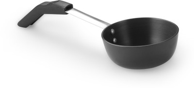 

Kitchen Chef HARD ANODISED TADKA PAN Tadka Pan 10 cm diameter(Hard Anodised, Non-stick), Black