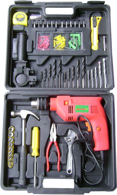 Gauba Traders Power & Hand Tool Kit(100 Tools)