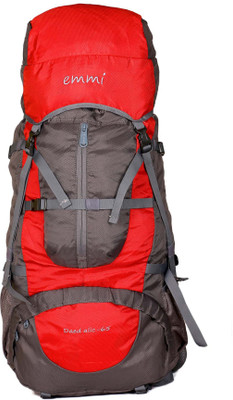 

EMMI BAGS Deadalic 65 Liters Rucksack - 65 L(Red)