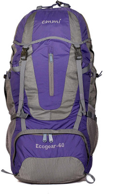 

EMMI BAGS Ecogear 60 Liters Rucksack - 60 L(Purple)