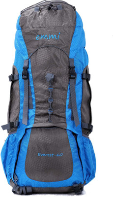 

EMMI BAGS Everest 60 Liters Rucksack - 60 L(Blue)