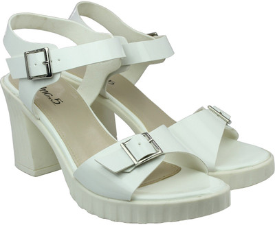 

Inc.5 Women WHITE Heels