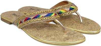 

Inc.5 Women GOLD Flats