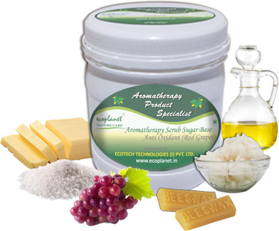 

Ecoplanet Aromatherapy Scrub Sugar Base Anti Oxidant (Red Grapes) Scrub(1000 g)