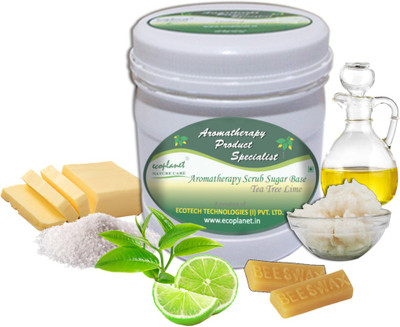 

Ecoplanet Aromatherapy Scrub Sugar Base Tea Tree Lime Scrub(1000 g)