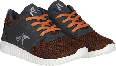 

Kraasa Sports Running Shoes For Men(Orange, Grey