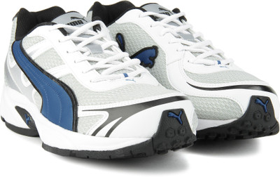 

Puma CARLOS Ind. Running Shoes For Men(Blue, Silver, Puma silver-royal blue-puma wh