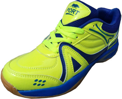 

Port Women's Pride Green Badminton Shoes For Women(Green, Blue