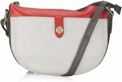 

Caprese Women Casual Grey Leatherette Sling Bag
