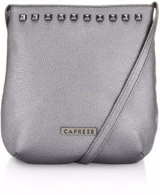 

Caprese Women Casual Grey Leatherette Sling Bag