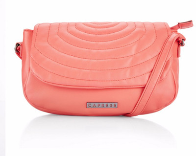 

Caprese Women Casual Red Leatherette Sling Bag