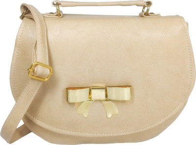 

Chalissa Girls Casual Beige PU Sling Bag