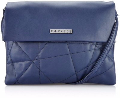 

Caprese Women Casual Blue Leatherette Sling Bag