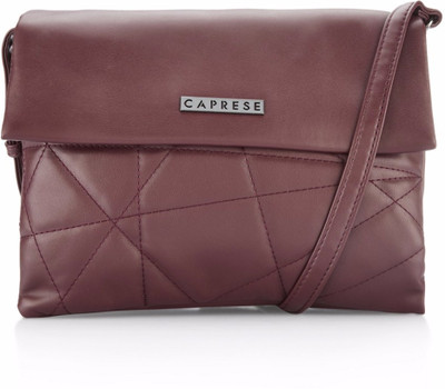 

Caprese Women Casual Brown Leatherette Sling Bag