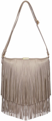 

Caprese Women Casual Beige Leatherette Sling Bag