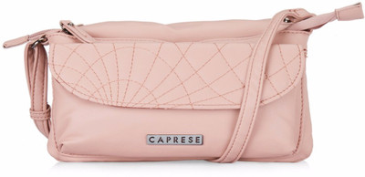 

Caprese Women Casual Pink Leatherette Sling Bag