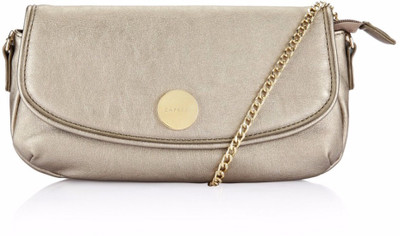 

Caprese Women Evening/Party Brown Leatherette Sling Bag