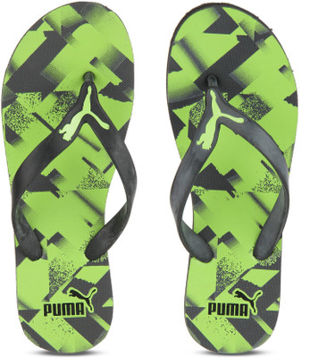 

Puma Slippers, Puma black-asphalt-green gecko