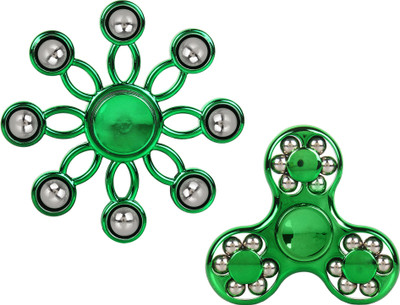 

Hermain Stress Reducer Anti Anxiety Fidget Spinner(Green)