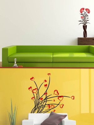 

Trends on Wall  Nature Sticker(Pack of 2, Multicolor