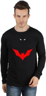 

SayItLoud Printed Men' Round Neck Black T-Shirt