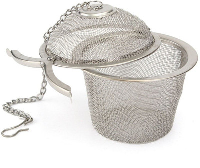 

RIANZ Stainless Steel Tea Filter Infuser, 6.5cm, Color -Silver Tea Strainer(Pack of 1)