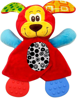 

Baby Bucket Premium Quality Plush Teether Sozzy Toy Teether(Red)