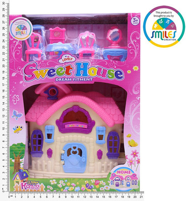 

Smiles Creation house Toy Accessory(House Multicolor)