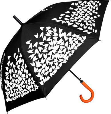 

UNTOLD 23" Swirl Heart Colour Changing Umberlla Umbrella(Black)